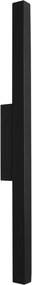 Arandela Led Aluminio Preto 4,4W 127V 3000K Fit15