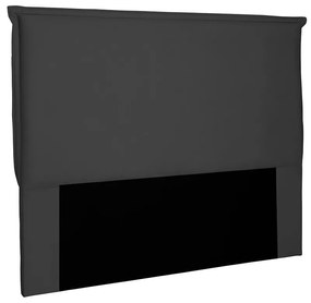 Cabeceira Garden Para Cama Box Casal 140 cm Suede - D'Rossi - Preto