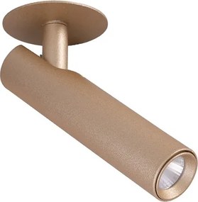 Spot Led De Sobrepor Aluminio 5W 3000K Snello - DOURADO