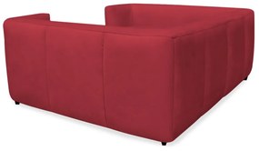 Caminha Cão Cama Pet Lili P/ Cães e Gatos Almofada Lavável Suede Cores - Vermelho