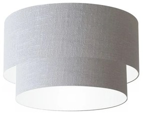 Plafon Para Corredor Cilíndrico SC-3045 Cúpula Cor Rústico Cinza