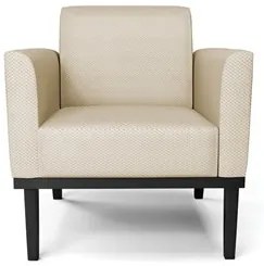 Poltrona Base Madeira Preto Kit 2 Maressa Veludo Luxo Off White - Ibiz