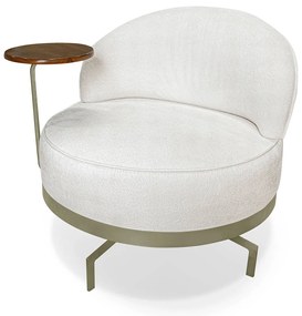 Poltrona Indonésia SPZ Decorativa Sala Boucle - ADJ Decor