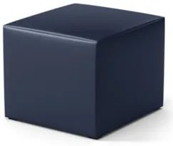 Poltrona de Amamentação Pés Madeira e Puff Lucy Z39  Sintético Azul Ma