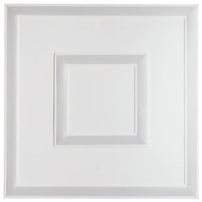 Embutido Convert Pro Duplo 62X62X05Cm 73,6W Led Bivolt | Usina 19221/6... (BT - Branco Texturizado, 4000k)
