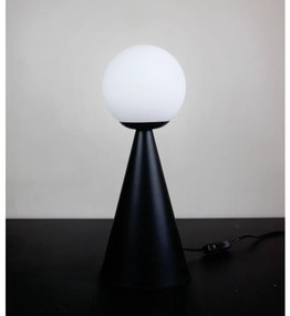 Abajur Ludo Ø15,5X39,6Cm 1Xg9 Alumínio E Globo Ø14Cm Fosco - Usina 251... (CB-V - Cobre Escovado Verniz)
