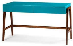 Aparador Rush Azul Acabamento Cacau 135cm - 23476 Sun House
