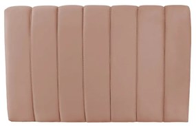 Kit Calçadeira e Painel Olivia Solteiro 90 cm Rosê - D'Rossi