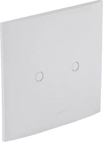 Placa Cega 4X4 Plastico Branco Com Suporte Inova Pro