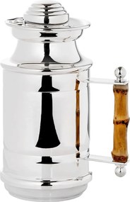 Garrafa Térmica Prata c/ alça Bambu - 250ml  250ml