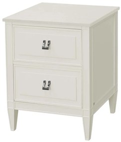Mesa de Cabeceira Benito - Off White Kleiner