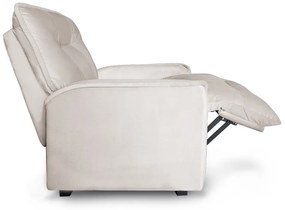 Poltrona do Papai Reclinável Orion Suede Bege - Sheep Estofados - Bege