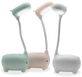Luminaria Led Abajur Flexivel Leitura Estudo Quarto Girafinha