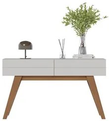 Buffet Cristaleira e Aparador Rebeca com Espelho Adnet 67cm C05 Off Wh
