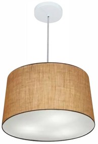 Pendente Cone Palha MJ-4156 Para Mesa de Jantar e Estar