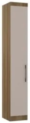 Guarda Roupa Modulado 38cm com 1 Porta Delphi Avelã/Cinnamon L01 - Mp