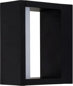 Arandela Led Aluminio Preto 7W 3000K Ip65