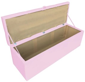 Calçadeira Nina 160 cm Suede Rosa Bebê D'Rossi