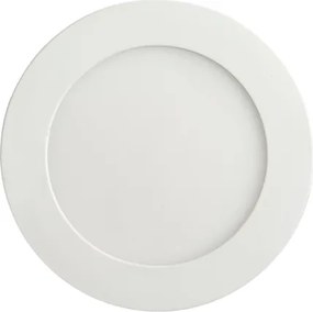 Plafon Led De Embutir Redondo Branco 6w Ø12cm Panel - LED BRANCO NEUTRO (4000K)