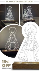 Luminária Nossa Senhora Aparecida
