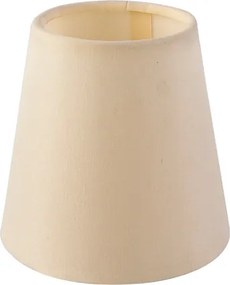 Cupula Tecido Poliestireno Bege 12Cm