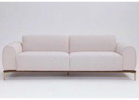 Sofá 3 Lugares Tóquio D07 230cm Lona Cru - D'Rossi