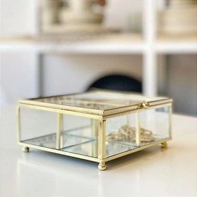 Caixa Minimal Gold