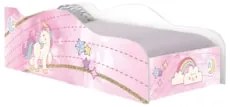 Cama Solteiro Infantil Baixa Para Colchão 188x88cm Unicórnio K06 - Mpo