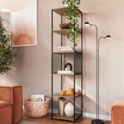 Estante Multiuso Industrial Alta com 4 Prateleiras Mel Z54 - Mpozenato