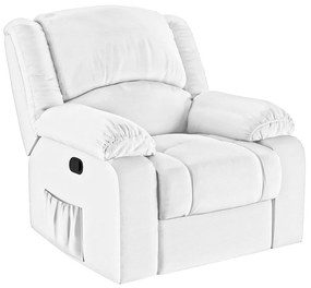 Poltrona do Papai Reclinável Melim Zero Wall PU FH1 - D'Rossi - Branco