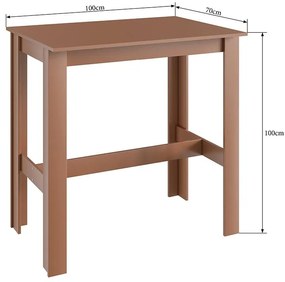Mesa Bancada De Jantar Cozinha Multiuso - Ceramic