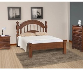 Cama de Casal Eliane Madeira Maciça Bedroom -