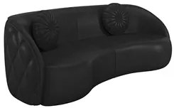 Sofá Decorativo 4 Lugares 318cm com Almofadas e Poltrona Zion M22 Sint
