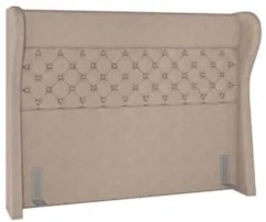 Cabeceira Cama Box Casal 140cm Trinidad Z37 Linho Areia - Mpozenato