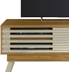 Rack Bancada de TV 65 Pol 150cm Keli Z10 Cumaru/Opala - Mpozenato