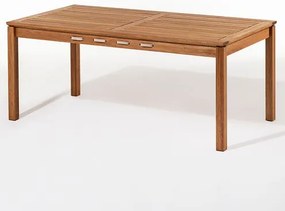 Mesa Jantar Trama Madeira Stain Jatobá Corda Areia 220cm - 64367 Sun House