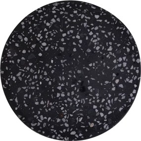 Arandela Led Granilite 12W 3000K 18Cm Terrazzo - PRETO