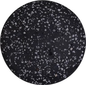 Arandela Led Granilite 12w 3000k Ø18cm Terrazzo - PRETO