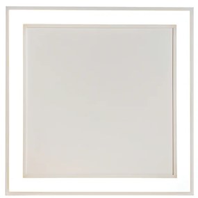 Embutido Convert Pro 62X62X05Cm 49,2W Led Bivolt | Usina 19220/62 (PT - Preto Texturizado, 4000k)