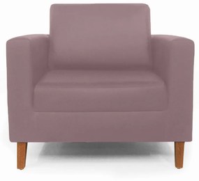 Poltrona Decorativa Gabriela Suede Crepe