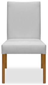 Kit 4 Cadeiras de Jantar Milan Linho Cinza