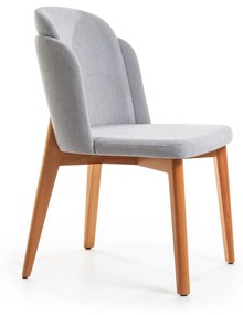 Cadeira Amara Estofada Estrutura Madeira Liptus Design Sustentável