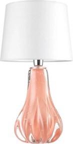 Abajur Murano Vendome Quartzo Rose