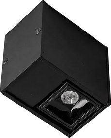 Plafon Led De Sobrepor Aluminio Preto 3W 34 4000K Picco