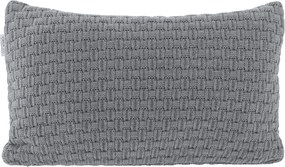 Almofada Kacyumara Tricot 100% Acrílico Tierre 45x45 Prata