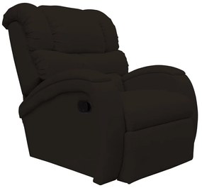 Poltrona do Papai Reclinável Zero Wall com Gatilho Oasis PU Sintético Marrom G23 - Gran Belo