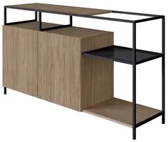 Buffet Para Sala de Jantar 2 Portas Pés Metálicos Dinâmico Hanover/Pre