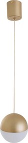 Pendente Led Metal Acrilico 7W 3000K Moon - DOURADO