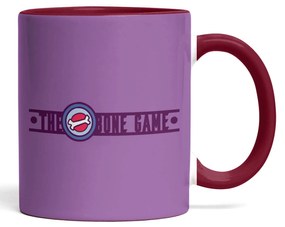 Caneca Dogventure Vingadogs Bone Game Roxo com Alça Vinho