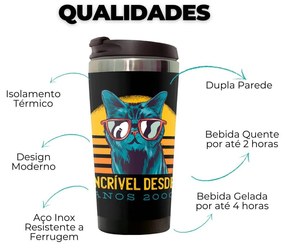 Copo Térmico 500ml Inox Incrível Desde anos 2000